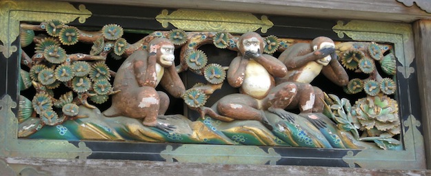 The young are taught to hear no evil, speak no evil, and see no evil.
